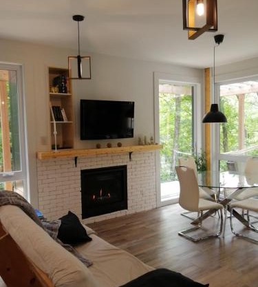 loft in the mountains, near Bromont