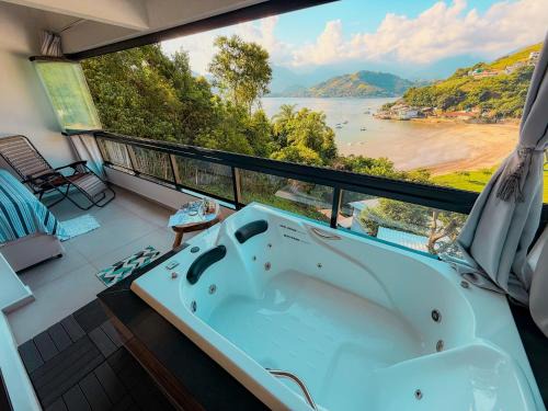 Loft luxo à beira-mar com hidromassagem