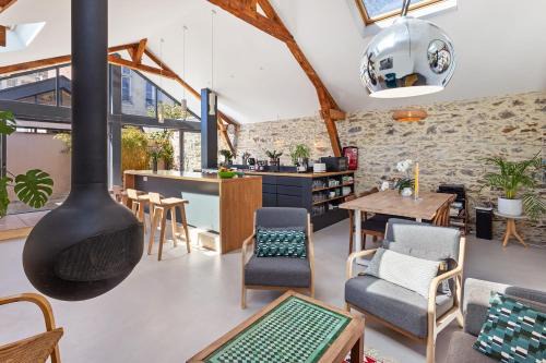 Loft near City center