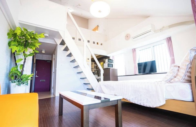 Loft type roomEasy accessFree WiFismile402/Naha Okinawa