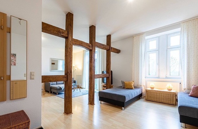 Lord of the castle - Lord of the castle with 2 balconies in the manor house Carolinhof -