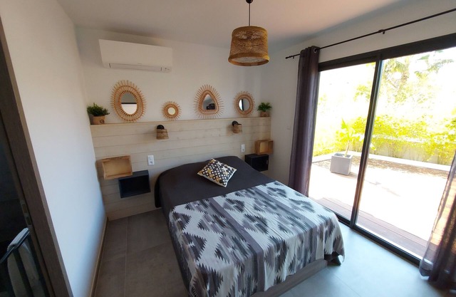 Lovely 41m² air-conditioned T2 apartment 5 minutes from the beach