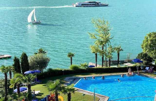 Lovely apartment for 3 guests with pool, WIFI, A/C, TV and balcony
