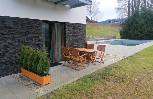 Lovely apartment for 3 people with pool, WIFI, TV and terrace