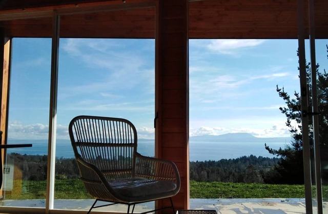 Lovely Cabin with panoramic view of the lake