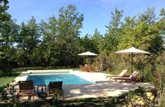 Lovely house with private pool hidden in the woods
