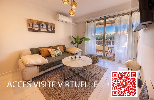 Lumineux, tout confort, Wifi & Terrace & Parking