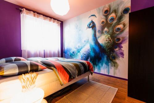 Luna - Cosy Appartement 50m2 - Place Parking Privé -Ascenseur - Position Centrale Gare - Pompidou - Nouvelle Ville - 2 à 4 Personnes