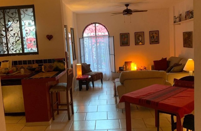 Lush private courtyard and patio, 2 bd 2 bath,short walk to market & Old Town.