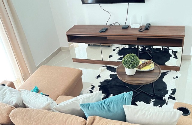 Luxury 2-bedroom apartment with AC, fitness room in Santiago de los Caballeros