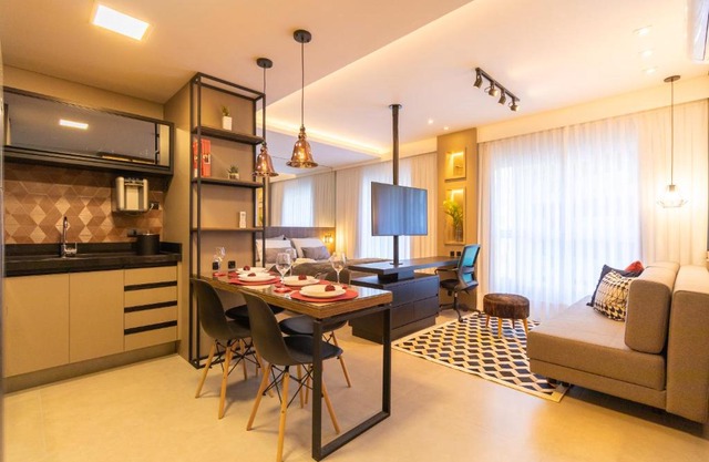 Luxuoso Apto Em Frente Ao Shopping Curitiba - Piscina, Academia e Sauna