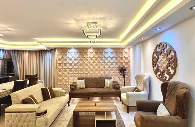 Luxurious 3-bedroom apartment in terrific Nasr City with AC, WiFi
