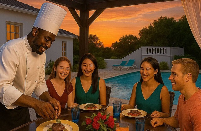 Luxury 5BR Oceanview Villa w/Chef + Pool | Sleeps 14 in Ocho Rios