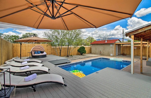 Luxury Albuquerque Home w/Pool, Deck, + Hot Tub!