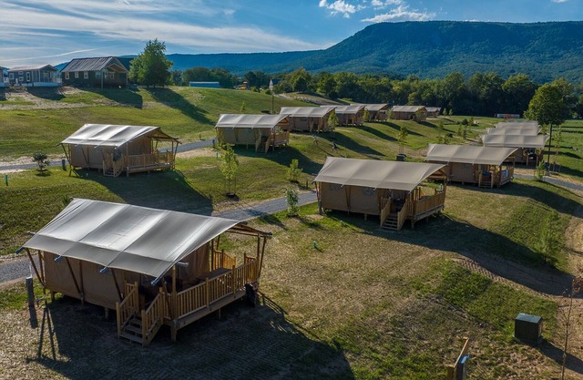 Luxury Glamping Tent at NEW Luray Riverfront Resort - (V417)