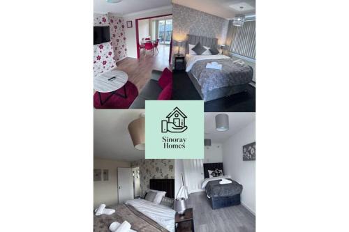 Luxury Home in Luton - Near L&D Hospital - FREE Netflix & Wifi- FREE Parking