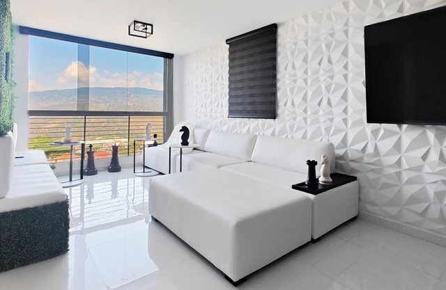 Luxury Modern Condo with The Andes Mountains Viewn