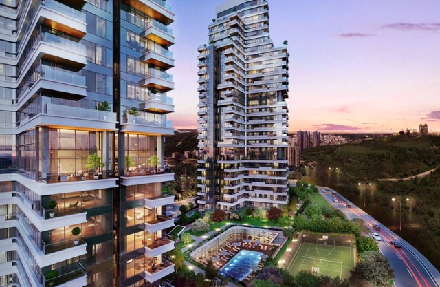 Luxury Residence Fully Equiped 2BR 2BA Central Location in Istanbul