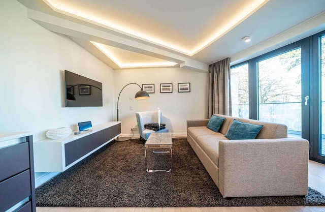 Luxury vacation apartment 2.01 with balcony & sauna in Timmendorfer Strand - close to the beach