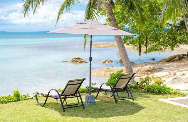 Luxury villa by the beach in a secluded quiet residence