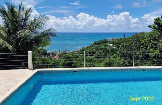 Luxury Villa with private pool and one of the best sea views in the Caribbean
