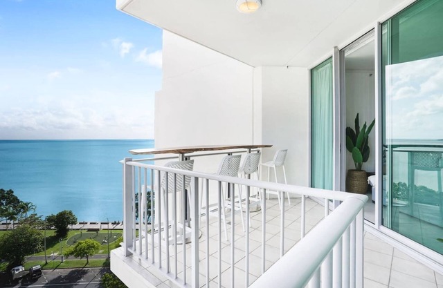 Luxury Waterfront Condo with Stunning Ocean Views in the Heart of Cairns