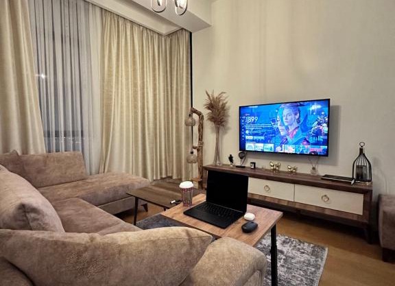 Mükemmel konumda ultra lüks mobilyalı daire