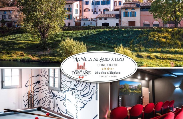 Ma Vie là au bord de l'eau - Swimming pool, Spa, Fitness room - Games - Cinema