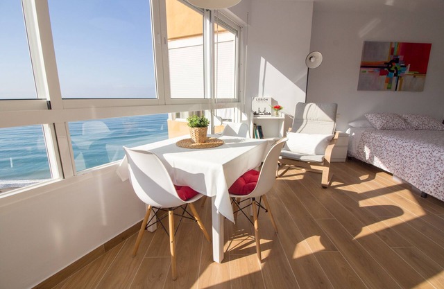 Madrid 810. First line of the beach with sea views
