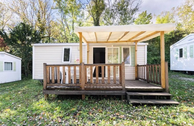 Maeva Respire campsite in La Croze * - 3 Room Mobile Home 4 People