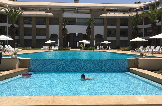 Magnificent High Standing Beach Apartment in Rabat/Salé "Plage des Nations"