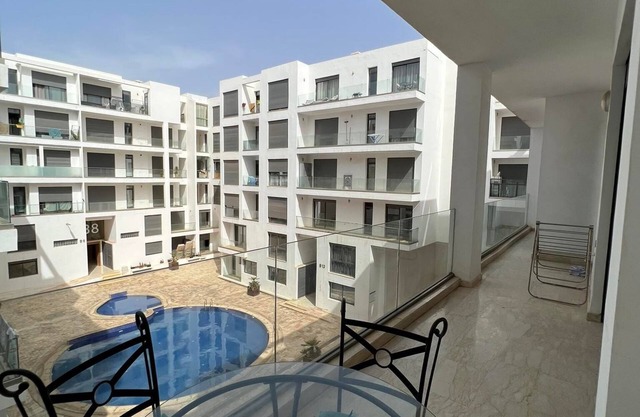Magnificent apartment with swimming pool in Agadir bay