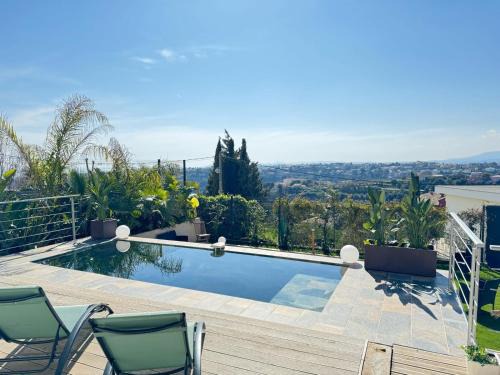 Magnifique appartement avec piscine et jardin