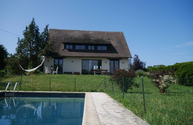 Maison de Campagne Avec Piscine-10km de Deauville