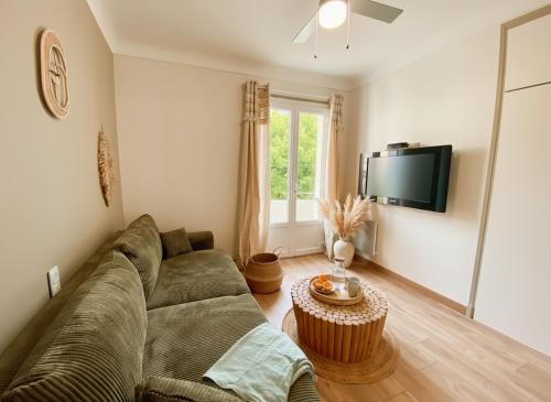 Maison 2 chambres à la plage avec jardin