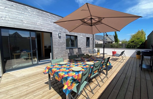 Maison Bois Neuve a Proximité de la mer 6 Personnes 3 Chambres 1 Salle de Bain