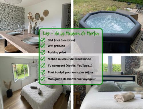 Maison cosy avec jacuzzi