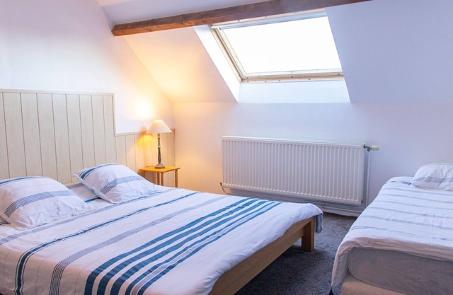 Maison D'hôte La Ferme Du Grand Air - Twin Room with Private Bathroom