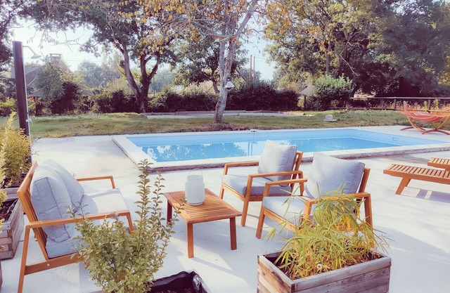 Maison de Charme - Piscine Chauffée - 8 Personnes