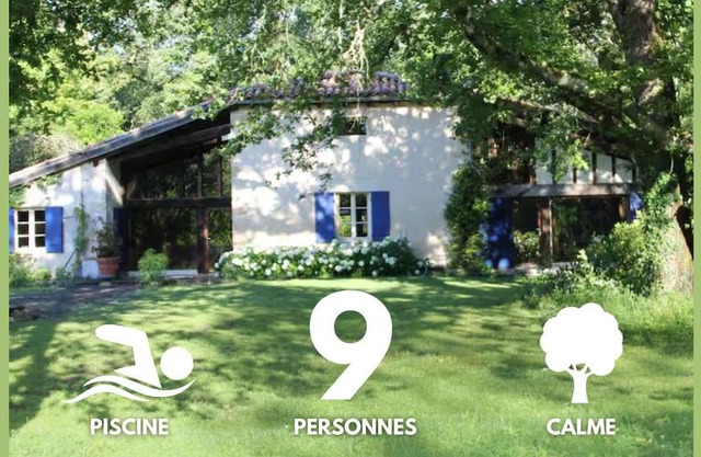 Maison de vacances en pleine nature avec piscine