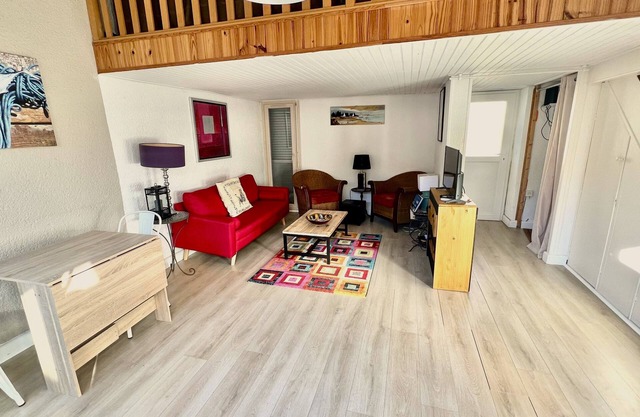 Maison de Vacances de 60m² au Barcarès,t2,mezzanine, Cour, Secteur Le Lydia
