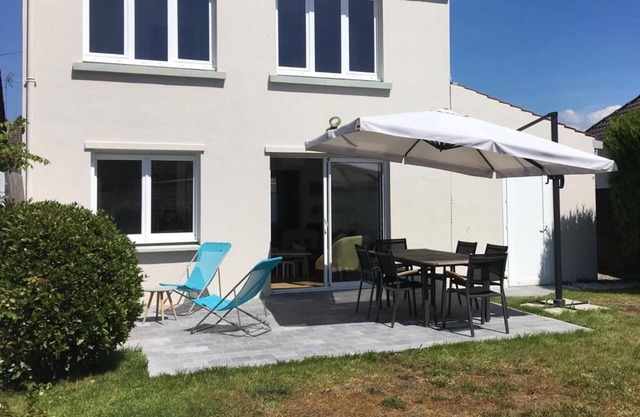 Maison Individuelle à 100 Mètres du Touquet , Jardin ,ménage Inclus