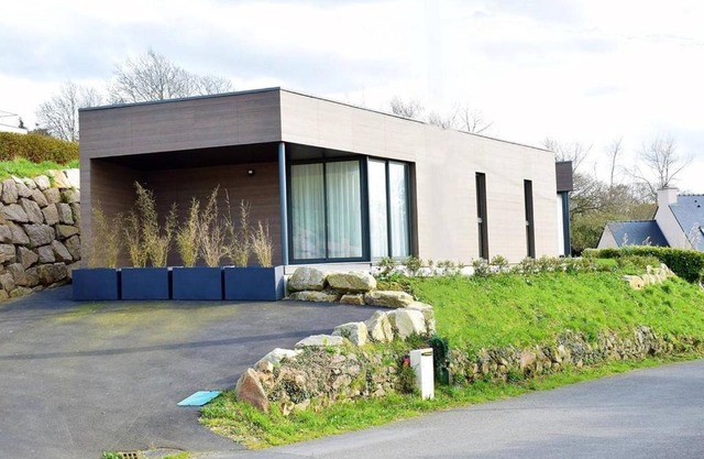 Maison neuve à Trégastel avec WIFI, terrasse en bois et classée 3 étoiles, près des plages - FR-1-368-72
