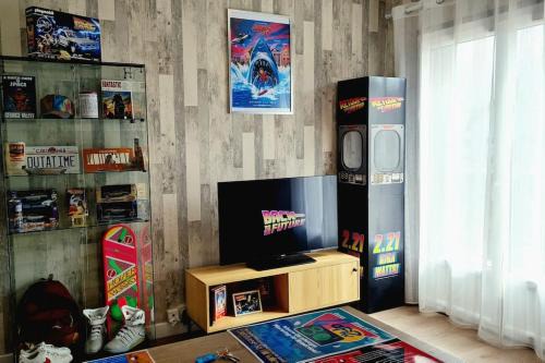 Maison Retour vers le Futur - 2 chambres/jardin