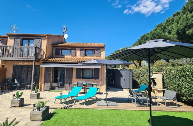 Maison Tout Confort 8 Personnes en Bord de Mer, Piscines Communes sur Place