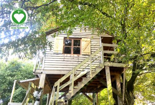 Maisonnette perchée au cœur de la nature