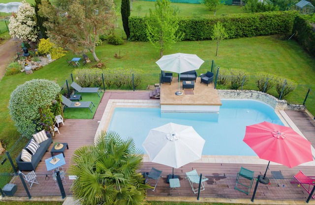 Maloan – Air-Conditioned House with Private Pool & Outdoor Kitchen in Dordogne