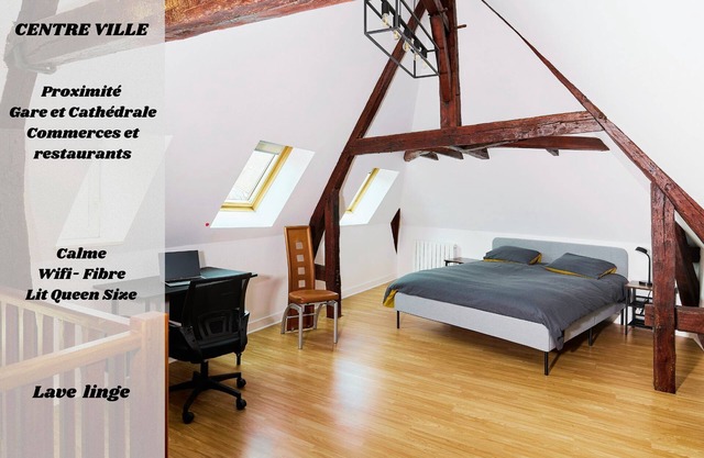 Manceau - Magnificent duplex - Downtown - Cathedral view