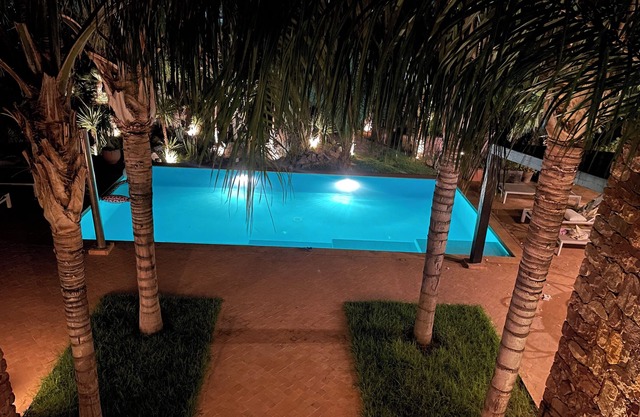 Marrakech Luxury Villa – 2 Pools, Hammam & Rooftop Views