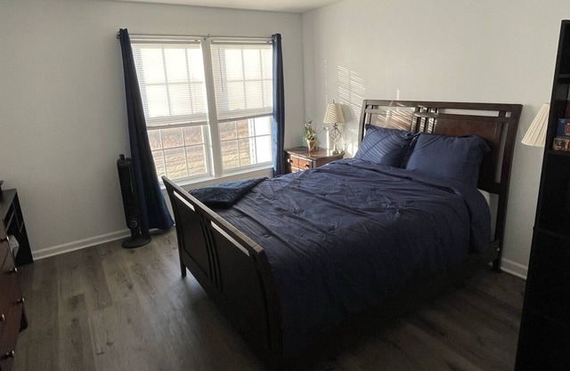 Master Bedroom and Private Bath with Walk-In Closet